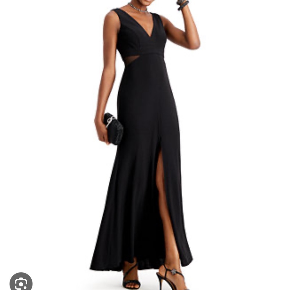 XSCAPE Petite Illusion-Inset
Mermaid Gown